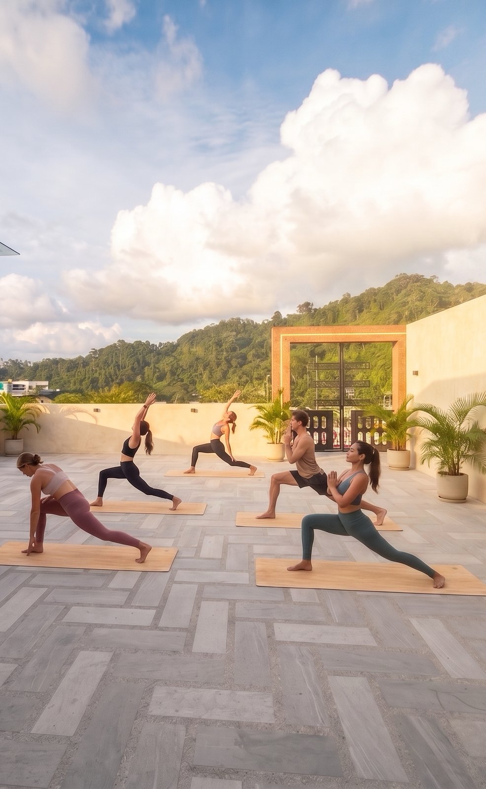 Yoga deck