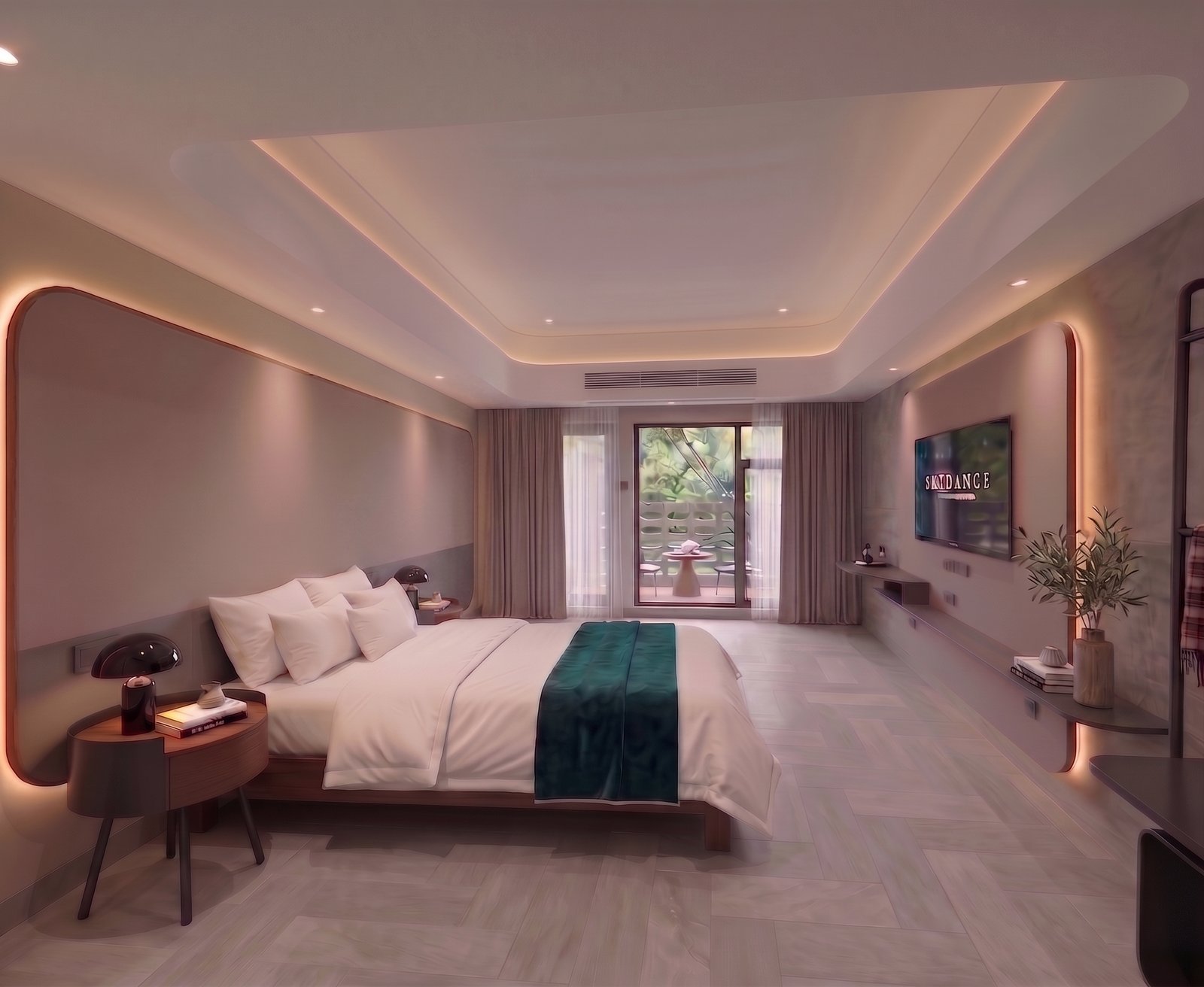 Prestige King Room with Balcony at Villa V